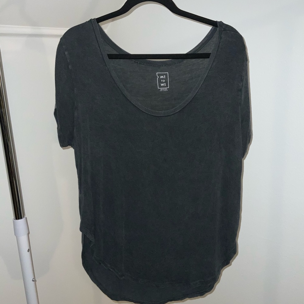 Pacsun Me to We Charcoal Shirt M
